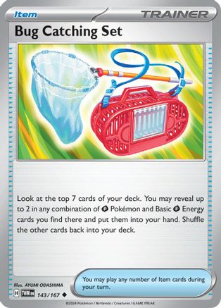 Bug Catching Set - 143/167  SV06 Twilight Masquerade - Uncommon
