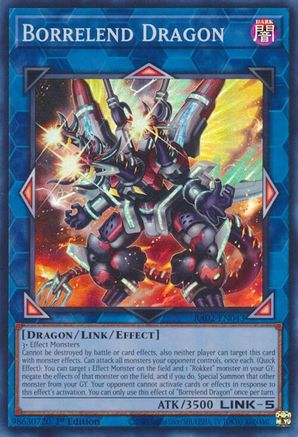 Borrelend Dragon (RA02-EN043) - 25th Anniversary Rarity Collection II 1st Edition