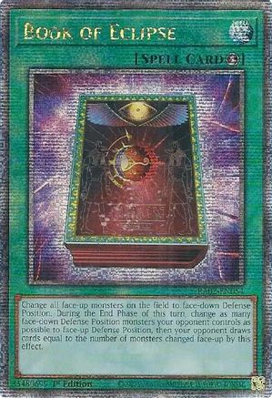 Book of Eclipse (Quarter Century Secret Rare) (RA02-EN054) - 25th Anniversary Rarity Collection II 1st Edition