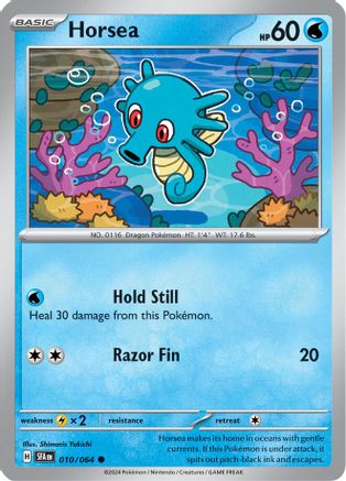 Horsea - 010/064  SV Shrouded Fable - Common