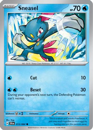 Sneasel - 013/064  SV Shrouded Fable - Common