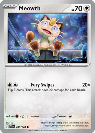 Meowth - 048/064  SV Shrouded Fable - Common