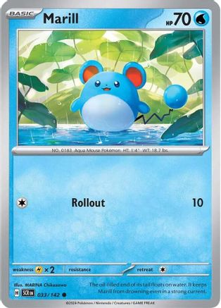 Marill - 033/142  SV07 Stellar Crown - Common