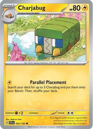 Charjabug - 052/142  SV07 Stellar Crown - Common