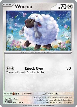 Wooloo - 124/142  SV07 Stellar Crown - Common