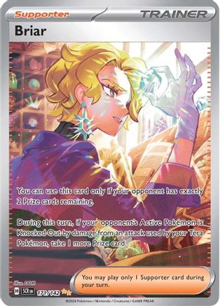 Briar - 171/142  - Holofoil SV07 Stellar Crown - Special Illustration Rare