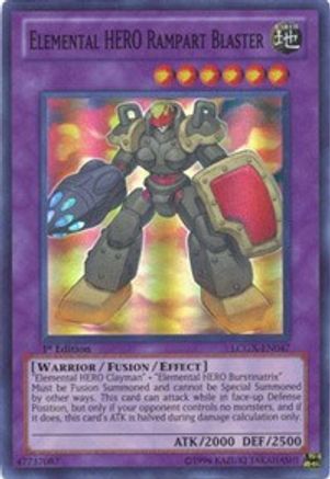 Elemental HERO Rampart Blaster (LCGX-EN047) - Legendary Collection 2 Unlimited