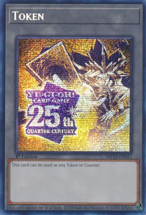 Token: Yugi (MP24-EN051) (MP24-EN051) - 25th Anniversary Tin: Dueling Mirrors 1st Edition