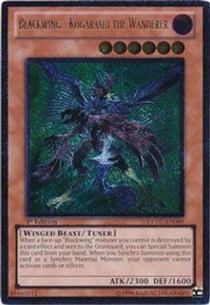 Blackwing - Kogarashi the Wanderer (UTR) (EXVC-EN009) - Extreme Victory 1st Edition