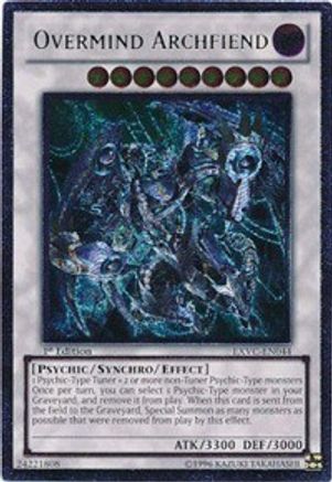 Overmind Archfiend (UTR) (EXVC-EN044) - Extreme Victory 1st Edition