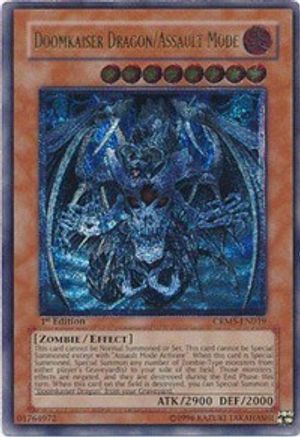 Doomkaiser Dragon/Assault Mode (UTR) (CRMS-EN019) - Crimson Crisis 1st Edition