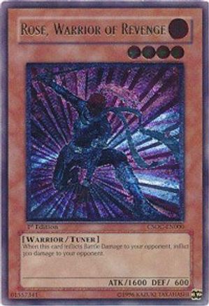 Rose, Warrior of Revenge (UTR) (CSOC-EN000) - Crossroads of Chaos 1st Edition