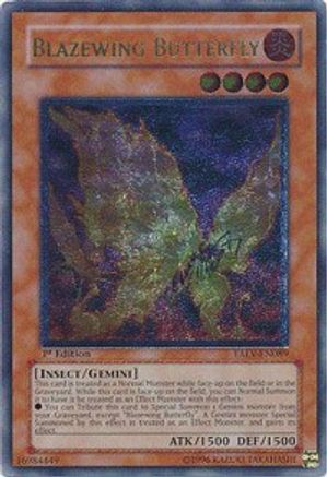 Blazewing Butterfly (UTR) (TAEV-EN089) - Tactical Evolution Unlimited