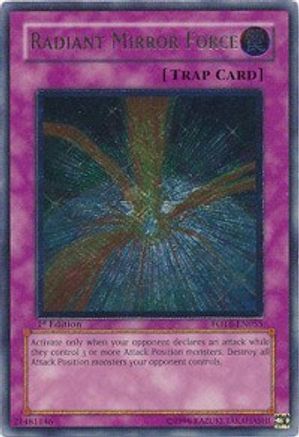 Radiant Mirror Force (UTR) (FOTB-EN055) - Force of the Breaker 1st Edition