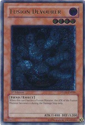 Fusion Devourer (UTR) (STON-EN020) - Strike of Neos 1st Edition