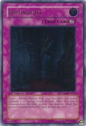 Birthright (UTR) (STON-EN057) - Strike of Neos Unlimited