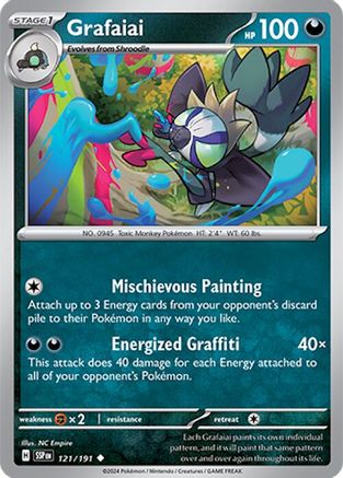 Grafaiai - 121/191  SV08 Surging Sparks - Uncommon