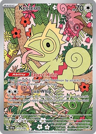 Kecleon - 213/191  - Holofoil SV08 Surging Sparks - Illustration Rare