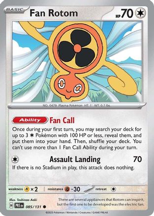 Fan Rotom - 085/131  SV Prismatic Evolutions - Common