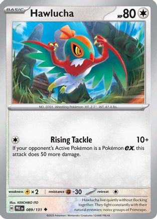 Hawlucha - 089/131  SV Prismatic Evolutions - Uncommon