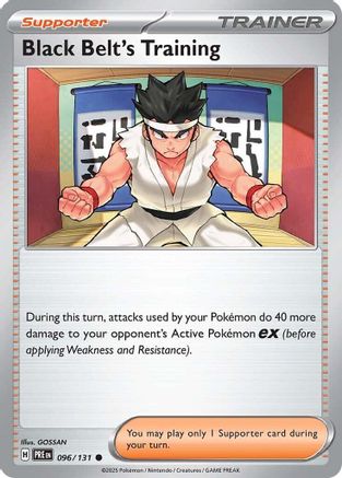 Black Belt's Training - 096/131  SV Prismatic Evolutions - Common