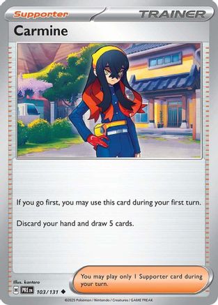 Carmine - 103/131  SV Prismatic Evolutions - Uncommon