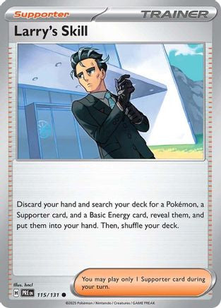 Larry's Skill - 115/131  SV Prismatic Evolutions - Common