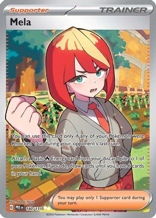Mela - 140/131  - Holofoil SV Prismatic Evolutions - Ultra Rare