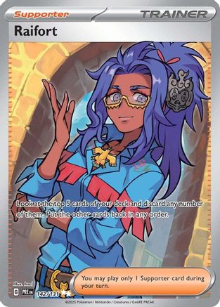 Raifort - 142/131  - Holofoil SV Prismatic Evolutions - Ultra Rare