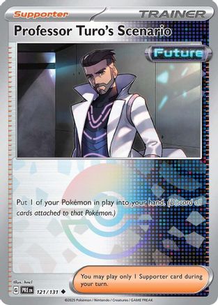 Professor Turo's Scenario (Poke Ball Pattern) - 121/131  - Holofoil SV Prismatic Evolutions - Uncommon