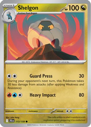 Shelgon - 113/159  SV09 Journey Together - Common