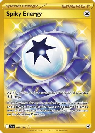 Spiky Energy - 190/159  - Holofoil SV09 Journey Together - Hyper Rare