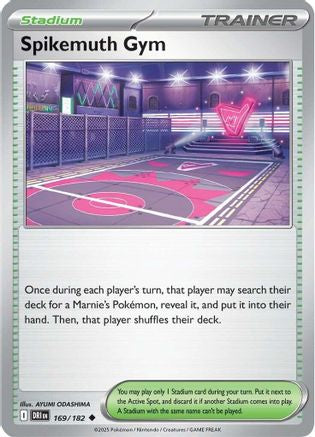 Spikemuth Gym - 169/182  SV10 Destined Rivals - Uncommon