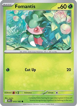 Fomantis - 013/182  SV10 Destined Rivals - Common