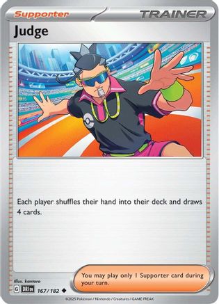 Judge - 167/182  SV10 Destined Rivals - Uncommon