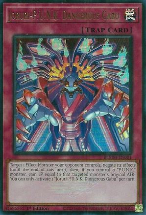 Joruri-P.U.N.K. Dangerous Gabu (BLMM-EN081) - Battles of Legend: Monster Mayhem 1st Edition