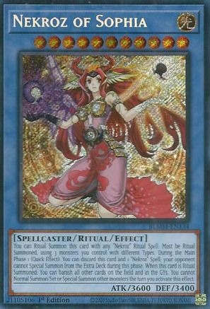 Nekroz of Sophia (BLMM-EN134) - Battles of Legend: Monster Mayhem 1st Edition