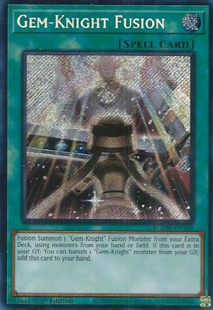 Gem-Knight Fusion (BLMM-EN160) - Battles of Legend: Monster Mayhem 1st Edition