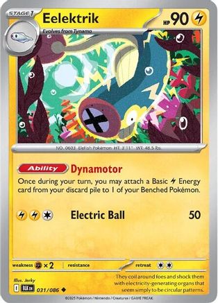 Eelektrik - 031/086  SV Black Bolt - Uncommon