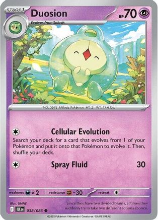 Duosion - 038/086  SV Black Bolt - Common