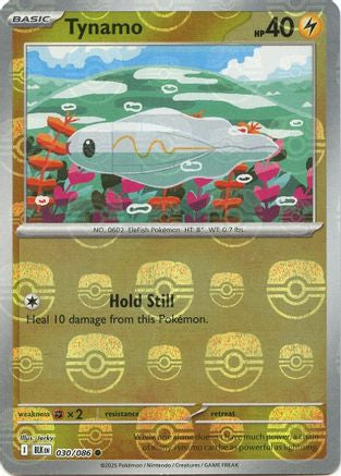Tynamo (Master Ball Pattern) - 030/086  - Holofoil SV Black Bolt - Common