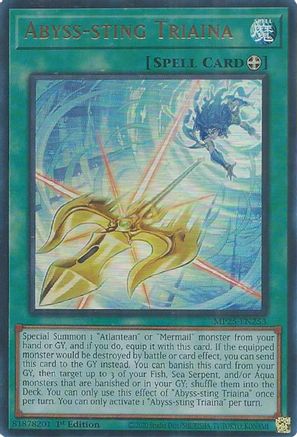 Abyss-sting Triaina (MP25-EN253) - 2025 Mega-Pack 1st Edition