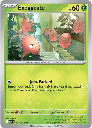 Exeggcute - 004/132  ME01 Mega Evolution - Common