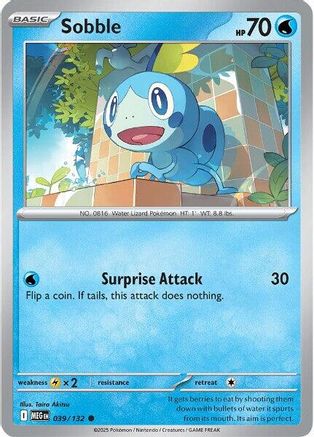 Sobble - 039/132  ME01 Mega Evolution - Common