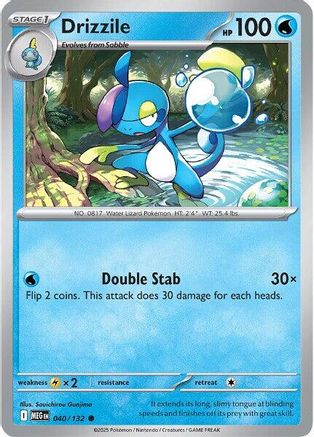 Drizzile - 040/132  ME01 Mega Evolution - Common