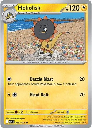 Heliolisk - 053/132  ME01 Mega Evolution - Common