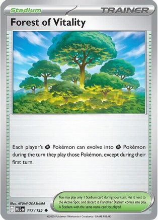 Forest of Vitality - 117/132  ME01 Mega Evolution - Uncommon