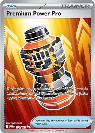 Premium Power Pro - 174/132  - Holofoil ME01 Mega Evolution - Ultra Rare