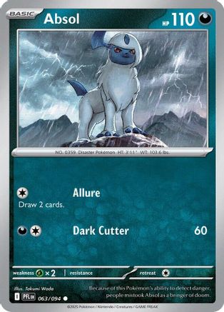 Absol 063/094  ME02 Phantasmal Flames - Common