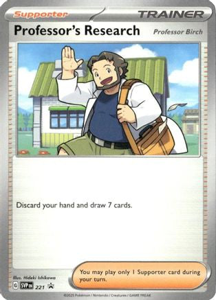 Professor's Research [Professor Birch] - 221 - 221  SV Scarlet & Violet Promo Cards - Promo